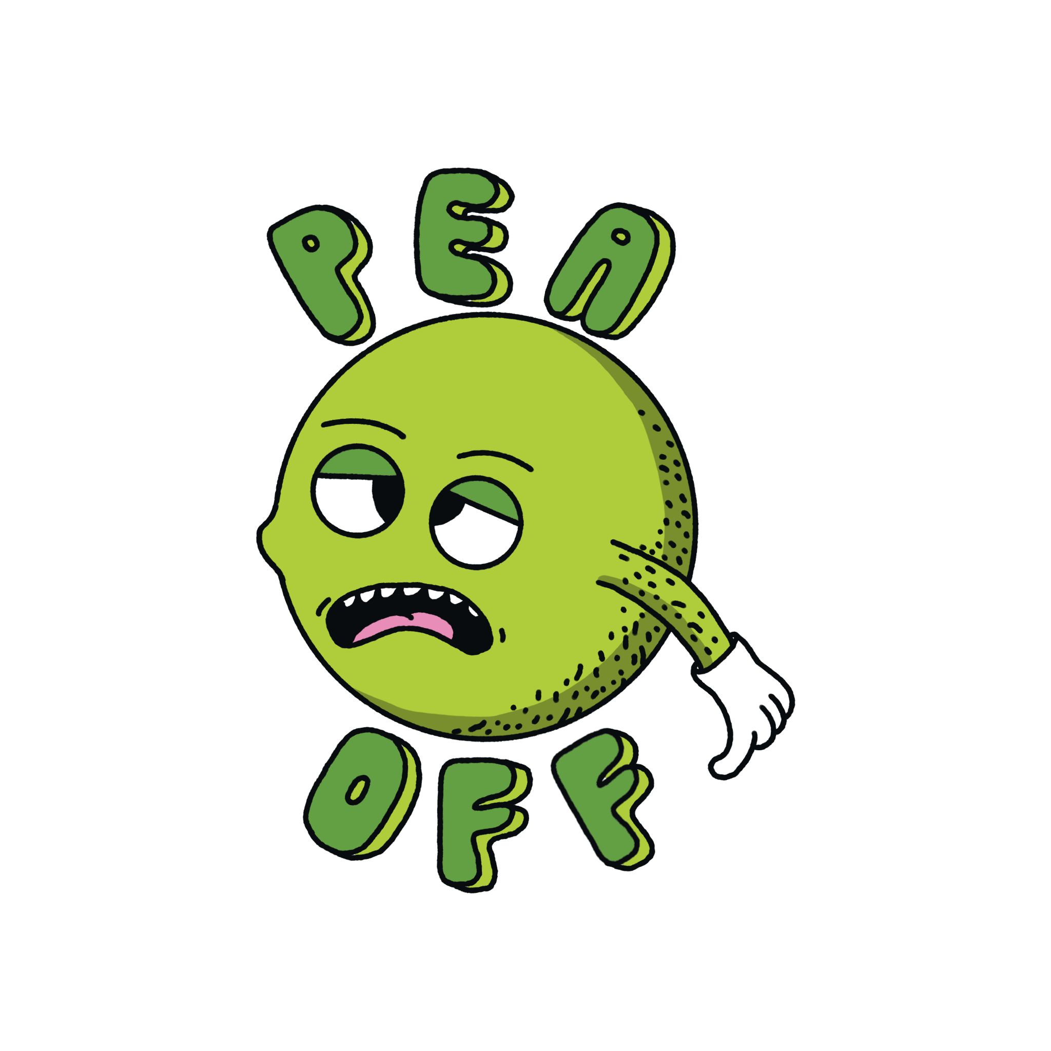 Pea Off Logo
